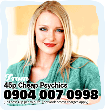 45p Cheap Psychics